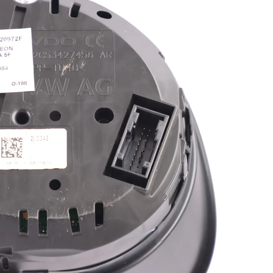 Seat Leon Mk3 5F Speedometer Instrument Cluster Manual Petrol - SKU RHD-5F0920972F - Part number 5F0920972F