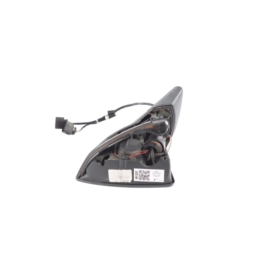 5F Side View Wing Mirror Without Cap Front Left N/S to Seat Leon with Part number 5F2857507Q Seat Leon 5F Side View Wing Mirror Without Cap Front Left N/S - SKU RHD-5F2857507Q - Part number 5F2857507Q