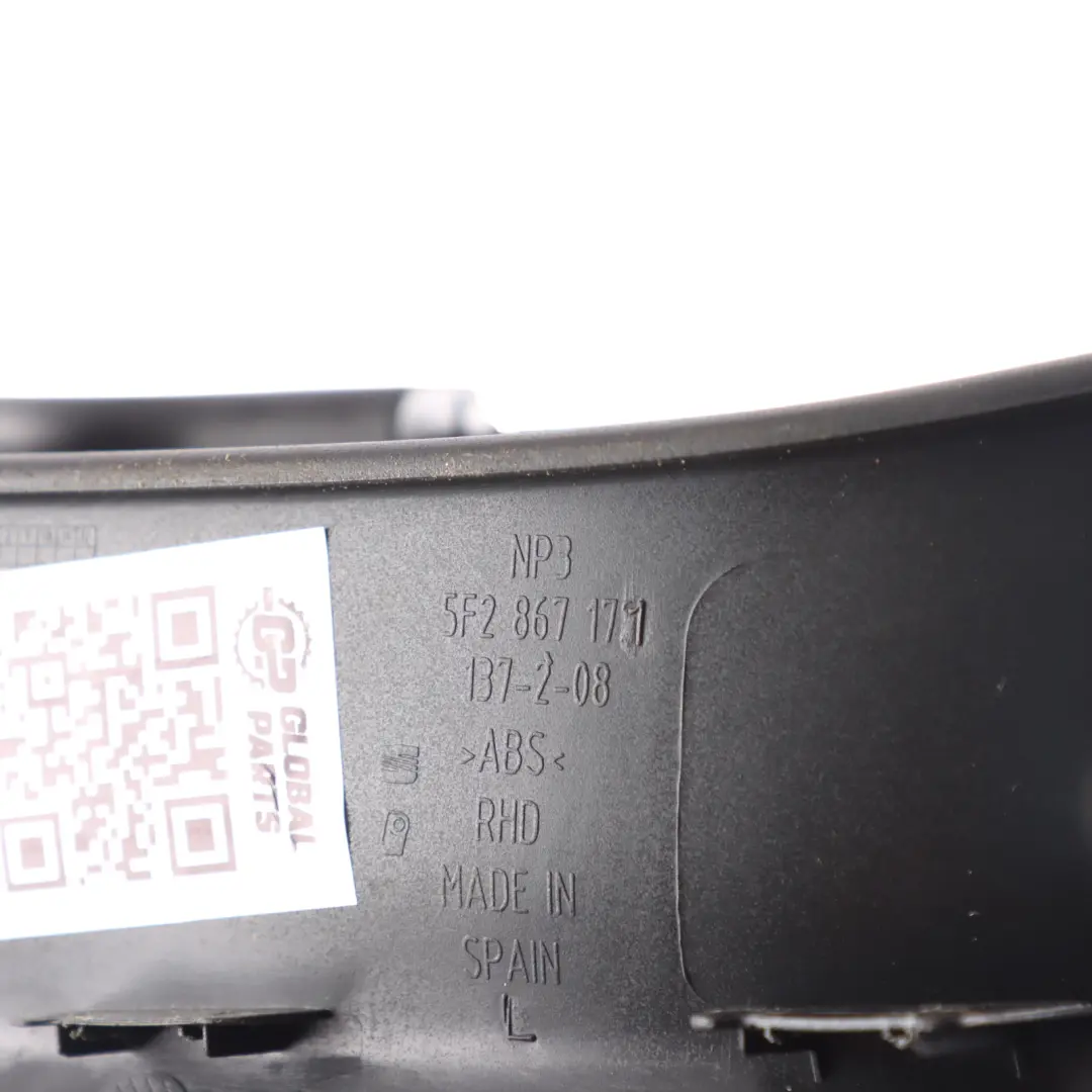 Seat Leon Mk3 Front Door Handle Window Switch Cover Trim Left N/S - SKU RHD-5F2867171-1 - Part number 5F2867171