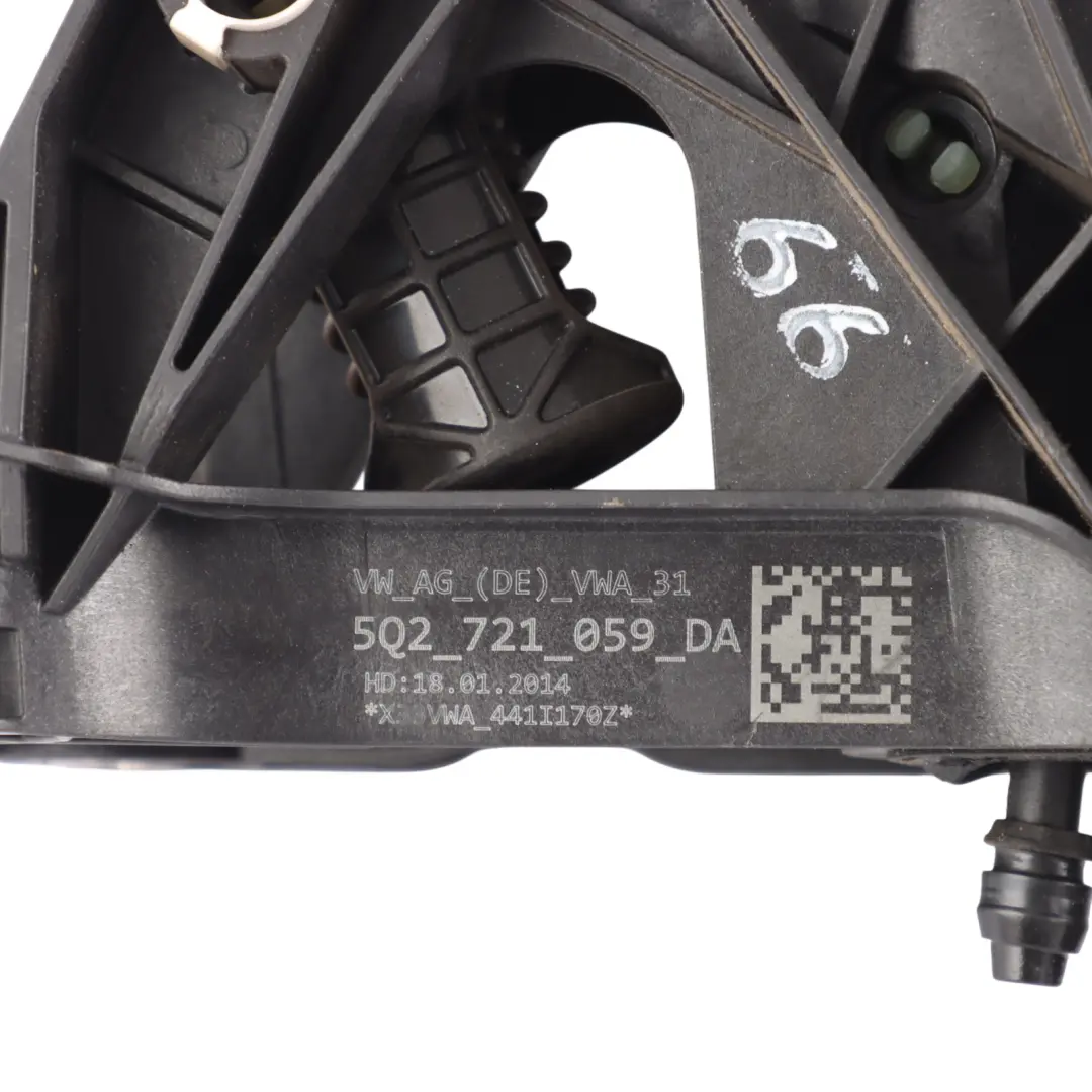 VW Volkswagen Golf Mk7 5G Clutch Pedal Assembly Manual Transmission - SKU RHD-5Q2721059DA - Part number 5Q2721059DA