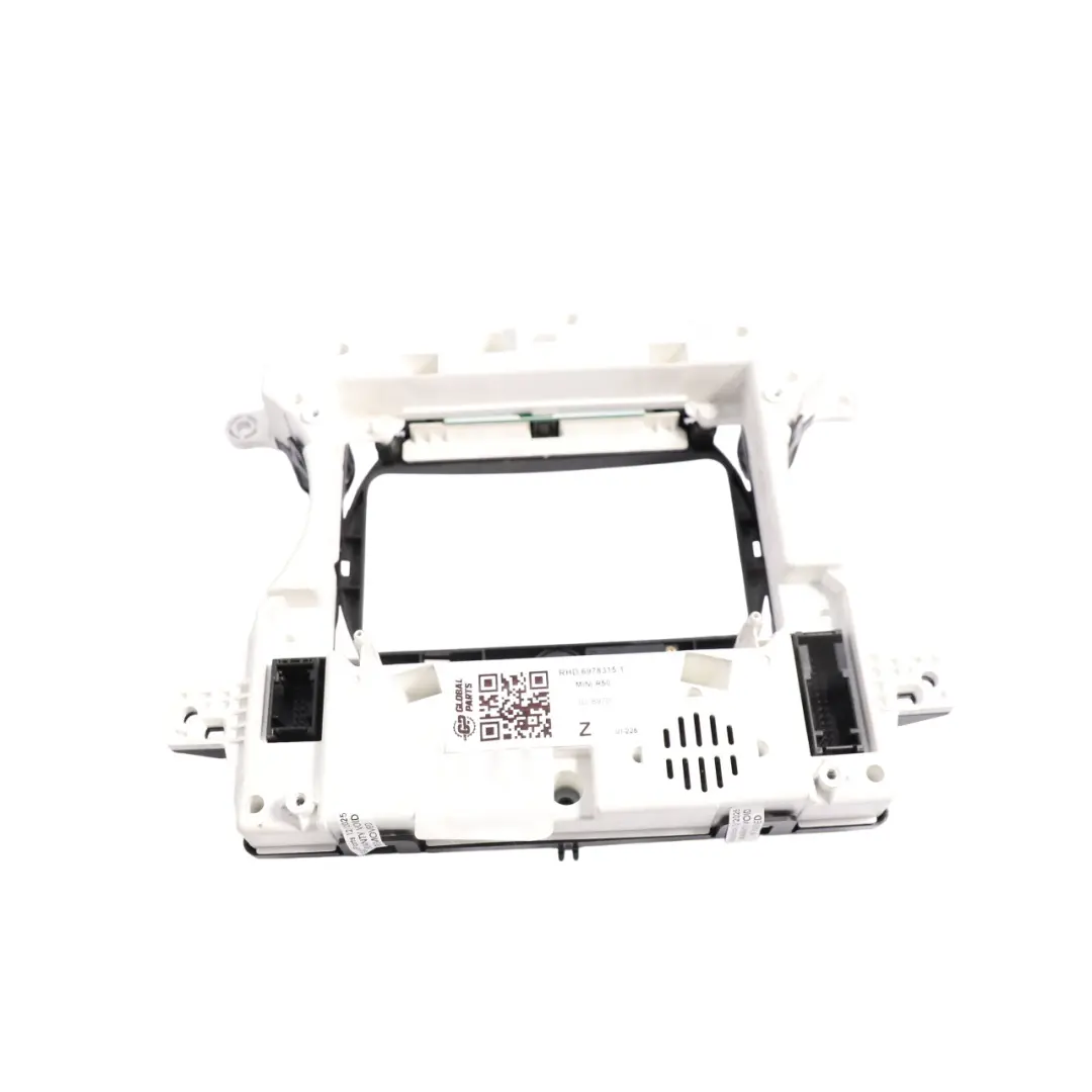 Sat Nav GPS Dashboard Display Head Unit Frame Cover Trim to Mini R50 R53 with Part number 6978315 Mini R50 R53 Sat Nav GPS Dashboard Display Head Unit Frame Cover Trim - SKU 6978315-1 - Part number 6978315