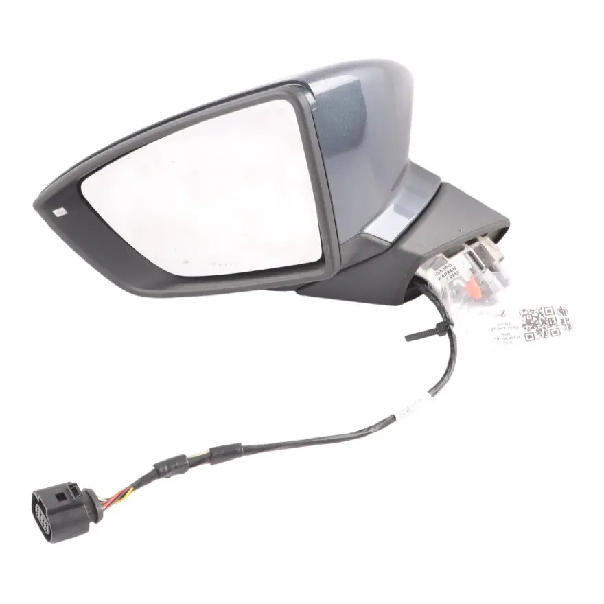 Seat Arona KJ7 Door Wing Mirror Heated Electric Left N/S Mythical Black - Y9T