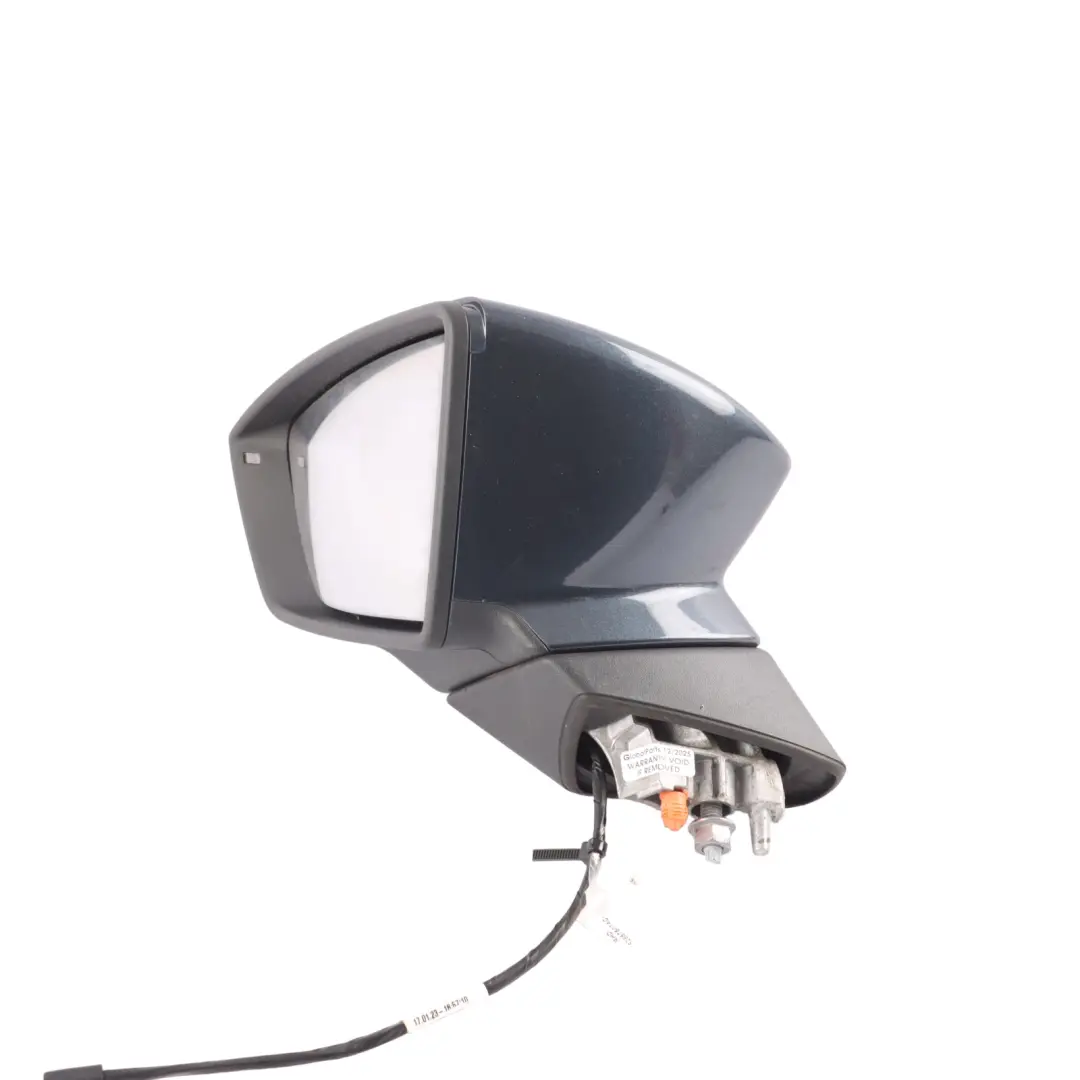 Seat Arona KJ7 Door Wing Mirror Heated Electric Left N/S Mythical Black - Y9T - SKU RHD-6F2857507AC-MYB - Part number 6F2857507AC