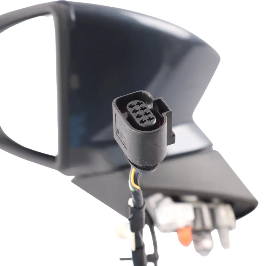 Seat Arona KJ7 Door Wing Mirror Heated Electric Left N/S Mythical Black - Y9T - SKU RHD-6F2857507AC-MYB - Part number 6F2857507AC