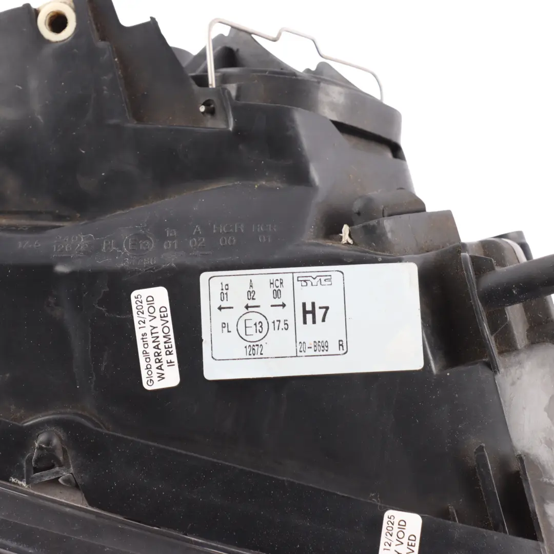 BMW E81 E82 E87 LCI E88 Headlight Headlamp Driver's Side Right O/S TAIWAN - SKU RHD-7249652-TAIWAN - Part number 7249652-TAIWAN