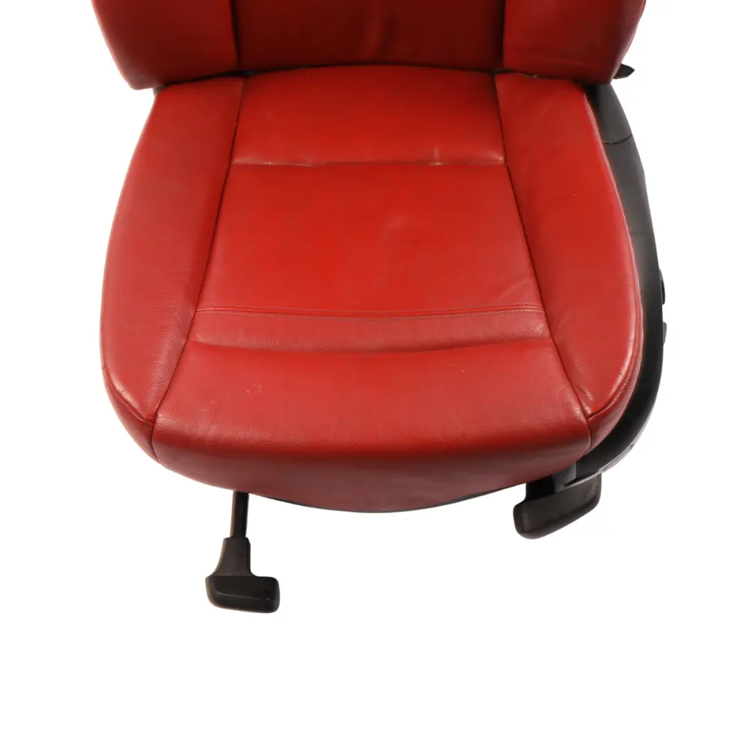  Front Seat BMW E92 Coupe Left N/S Korall Red Leather Dakota Memory - SKU rhd-7253249-1 - Part number 7253249