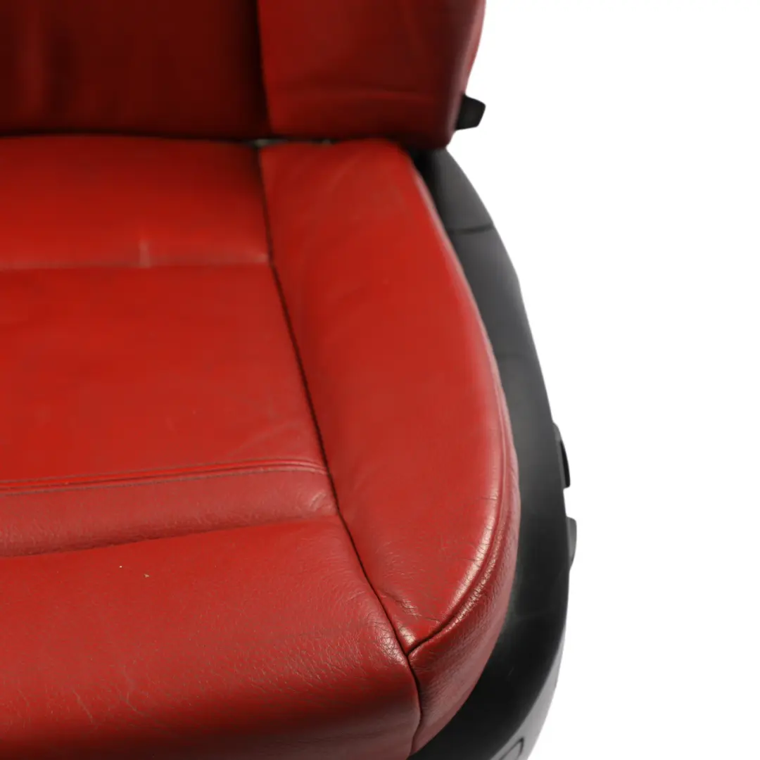  Front Seat BMW E92 Coupe Left N/S Korall Red Leather Dakota Memory - SKU rhd-7253249-1 - Part number 7253249