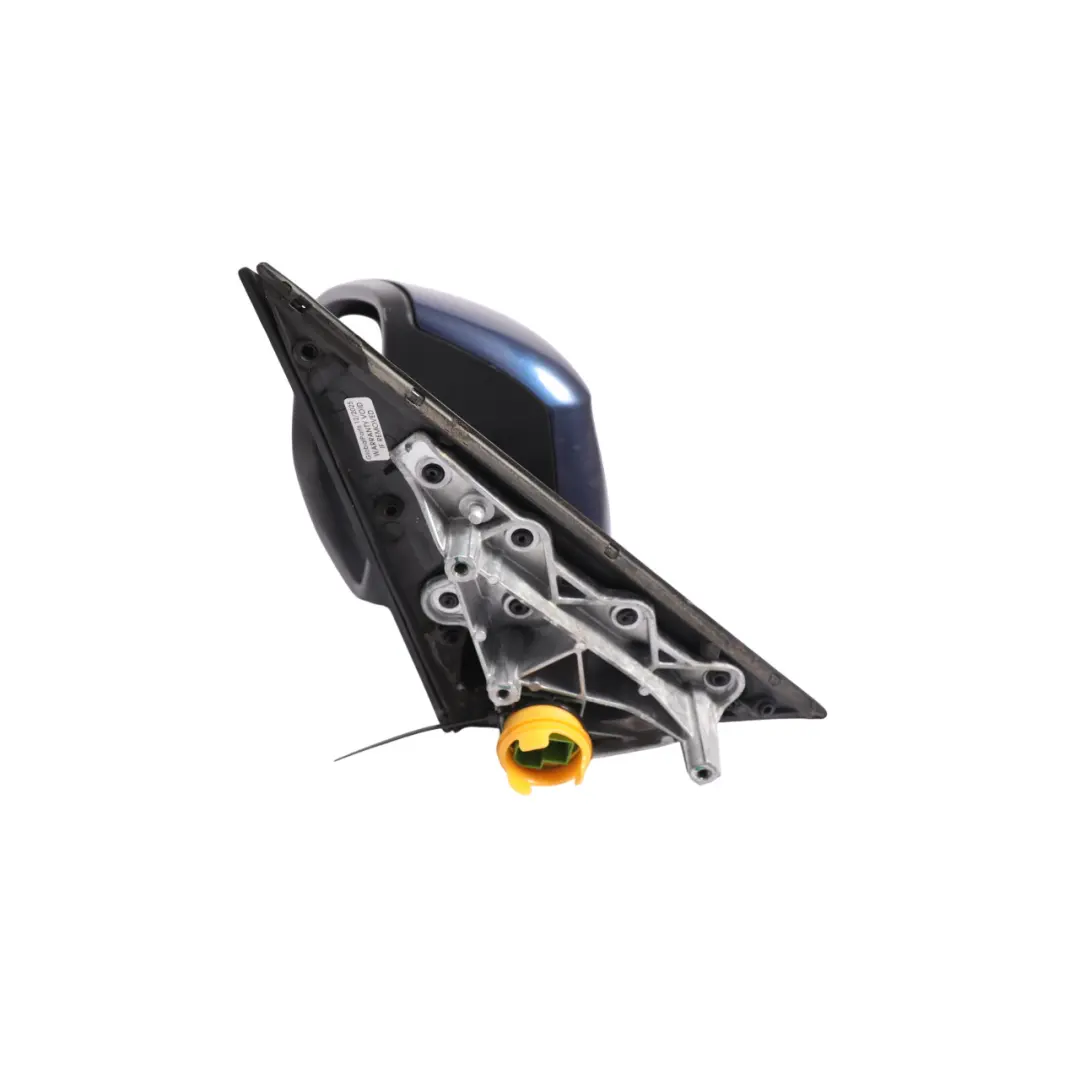 BMW X3 F25 Side View Wing Mirror Heated Outside Left N/S Tiefseeblau - A76 - SKU RHD-7395203-DSB - Part number 7395203