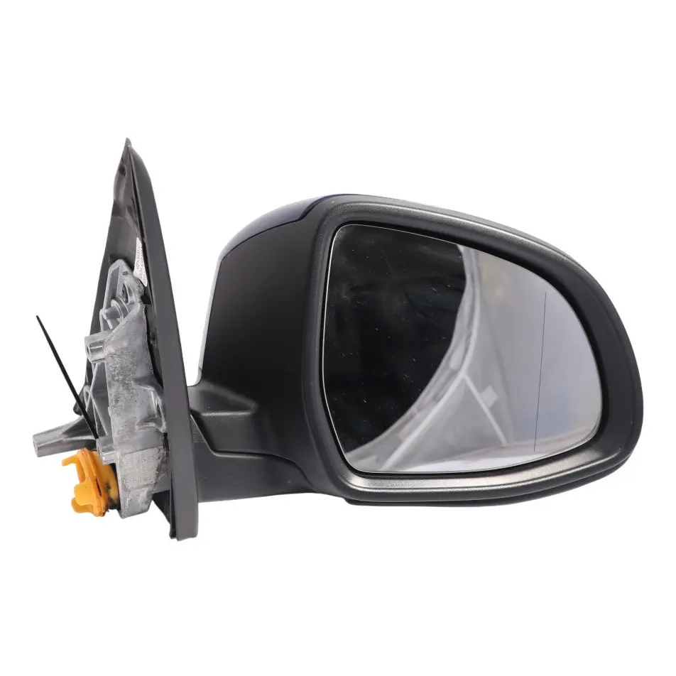 BMW X3 F25 Side View Wing Mirror Heated Outside Right O/S Tiefseeblau - A76