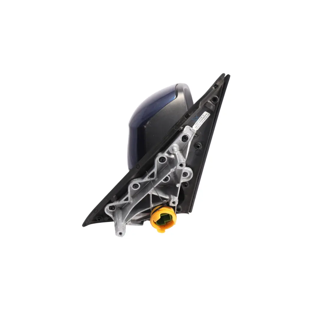 BMW X3 F25 Side View Wing Mirror Heated Outside Right O/S Tiefseeblau - A76 - SKU RHD-7395204-DSB - Part number 7395204