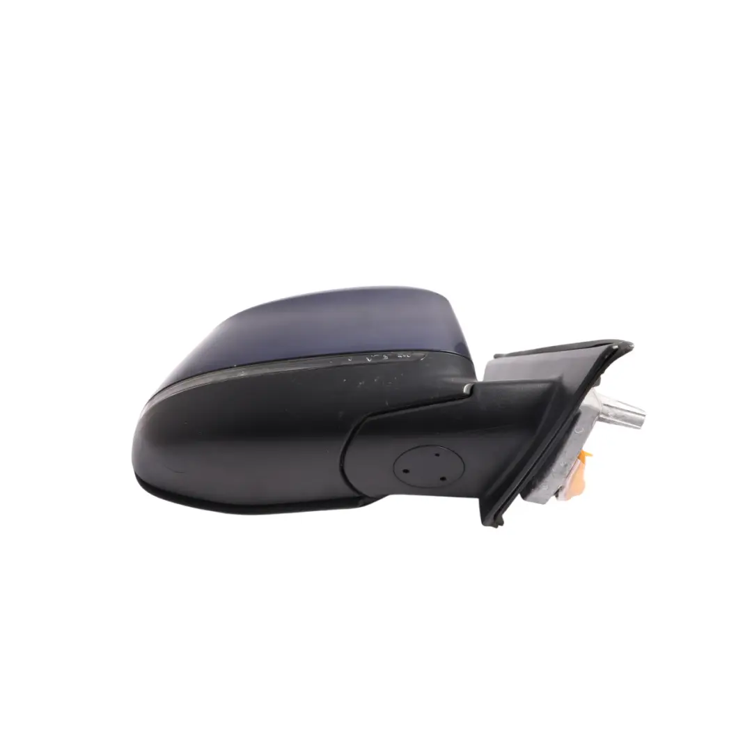 BMW X3 F25 Side View Wing Mirror Heated Outside Right O/S Tiefseeblau - A76 - SKU RHD-7395204-DSB - Part number 7395204