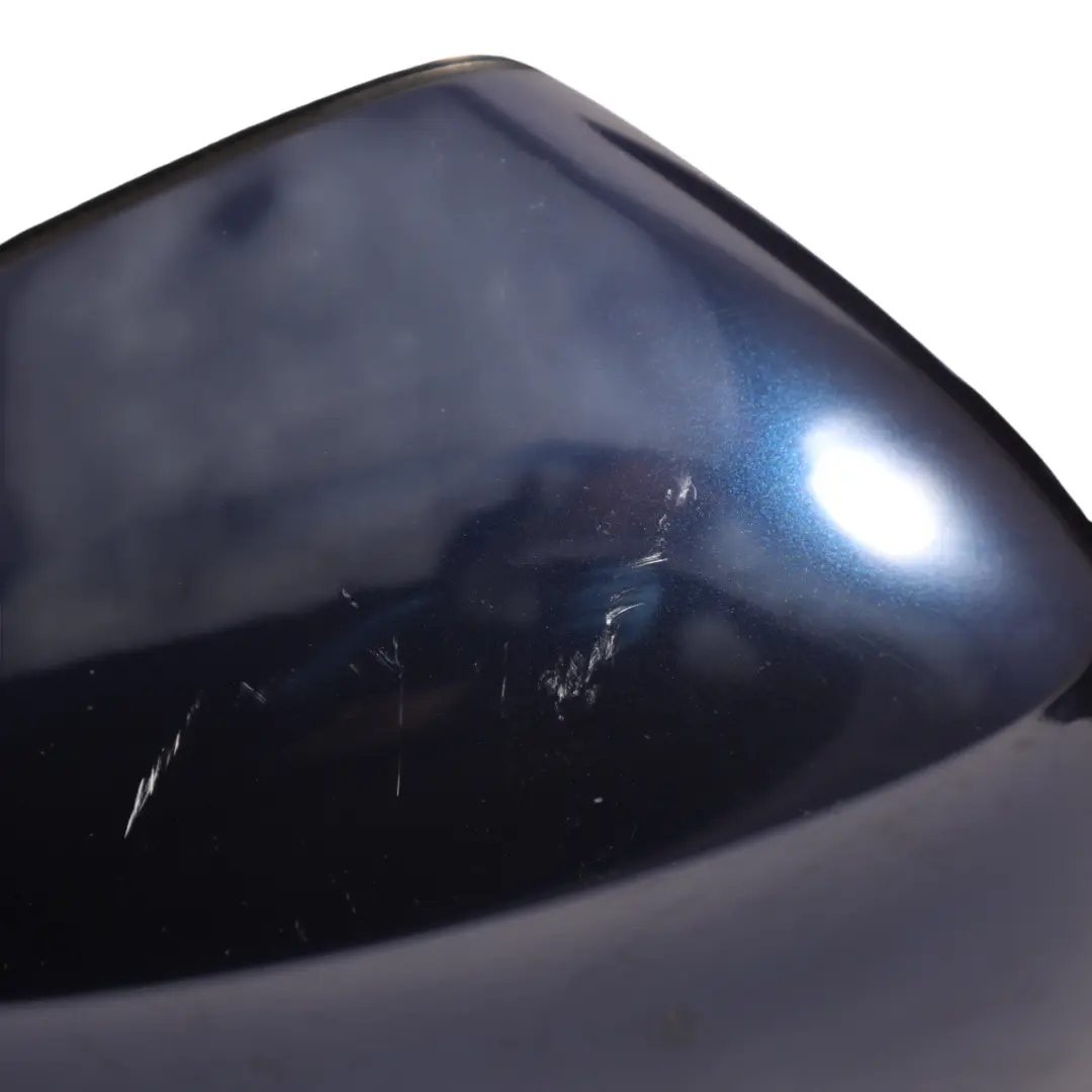 BMW X3 F25 Side View Wing Mirror Heated Outside Right O/S Tiefseeblau - A76 - SKU RHD-7395204-DSB - Part number 7395204