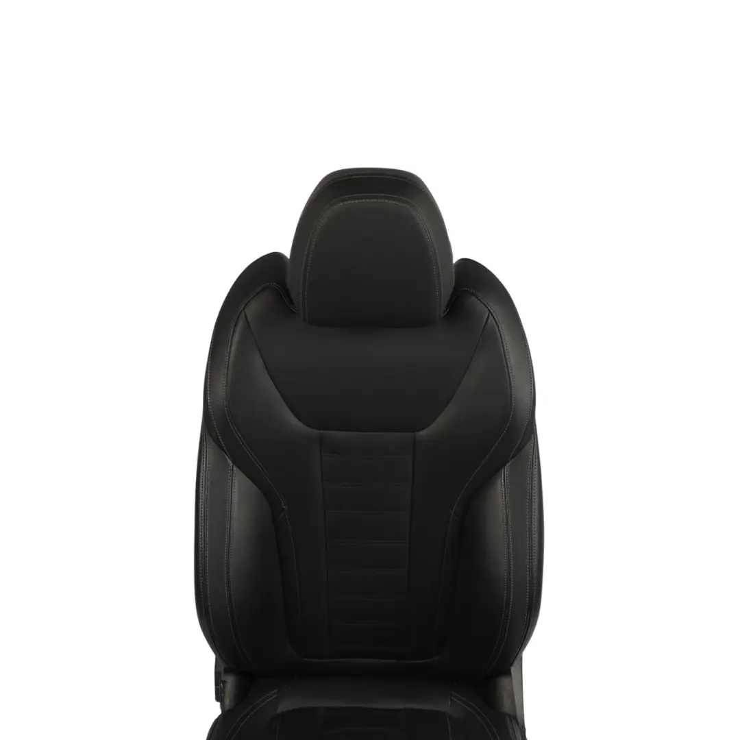BMW X3 G01 G20 F21 Front Sport Seat Heated Memory Leather Black Left N/S - SKU RHD-7472485-3 - Part number 7472485