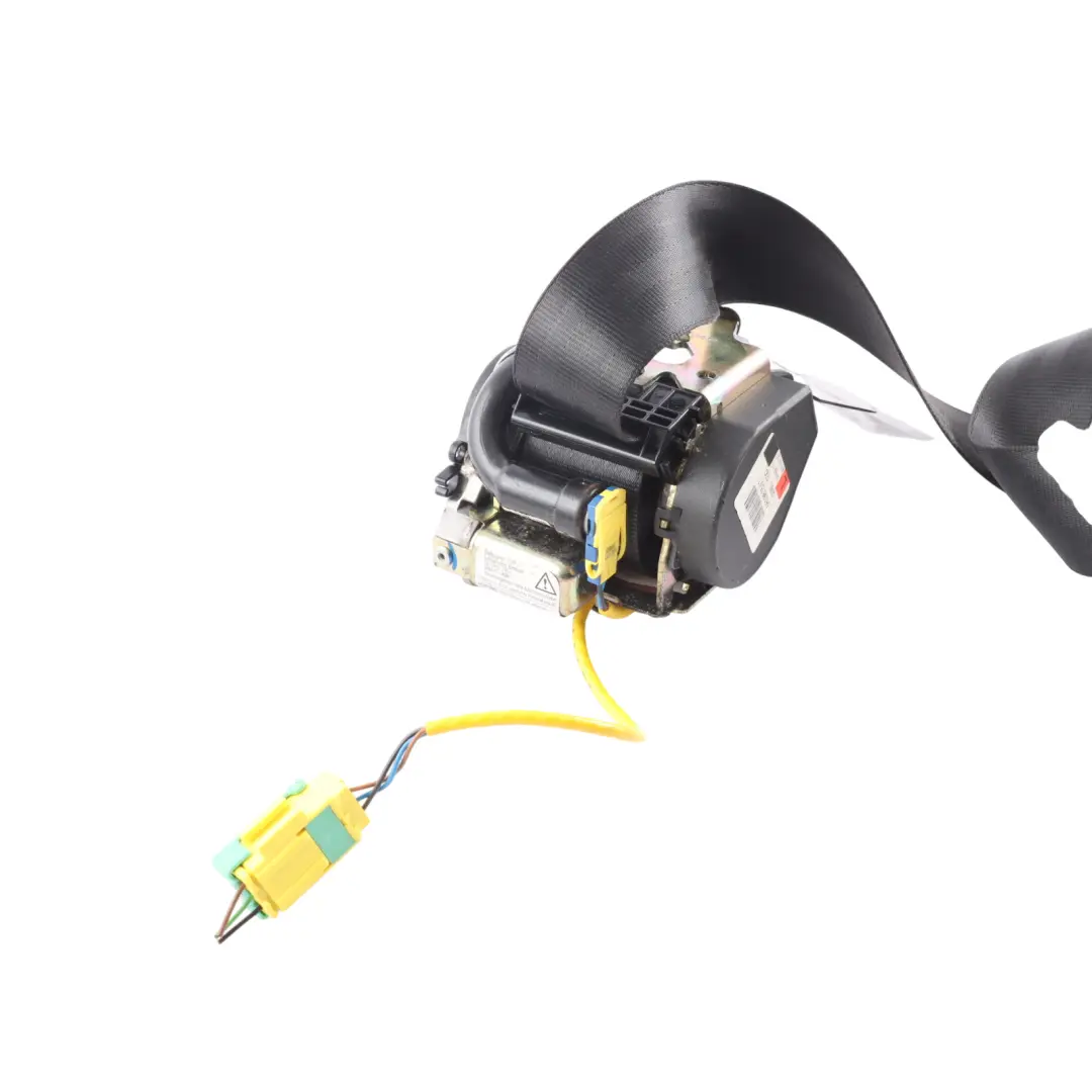 VW Touareg 7L Porsche Cayenne 9PA Front Seat Belt Black Left N/S - SKU RHD-7L0857705E - Part number 7L0857705E