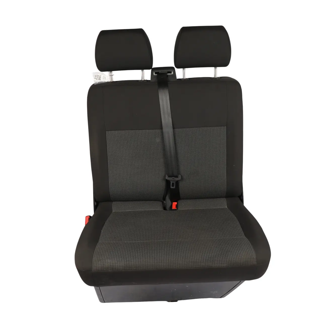 Volkswagen Transporter T6 Front Double Seat Cloth Titan Black Left N/S