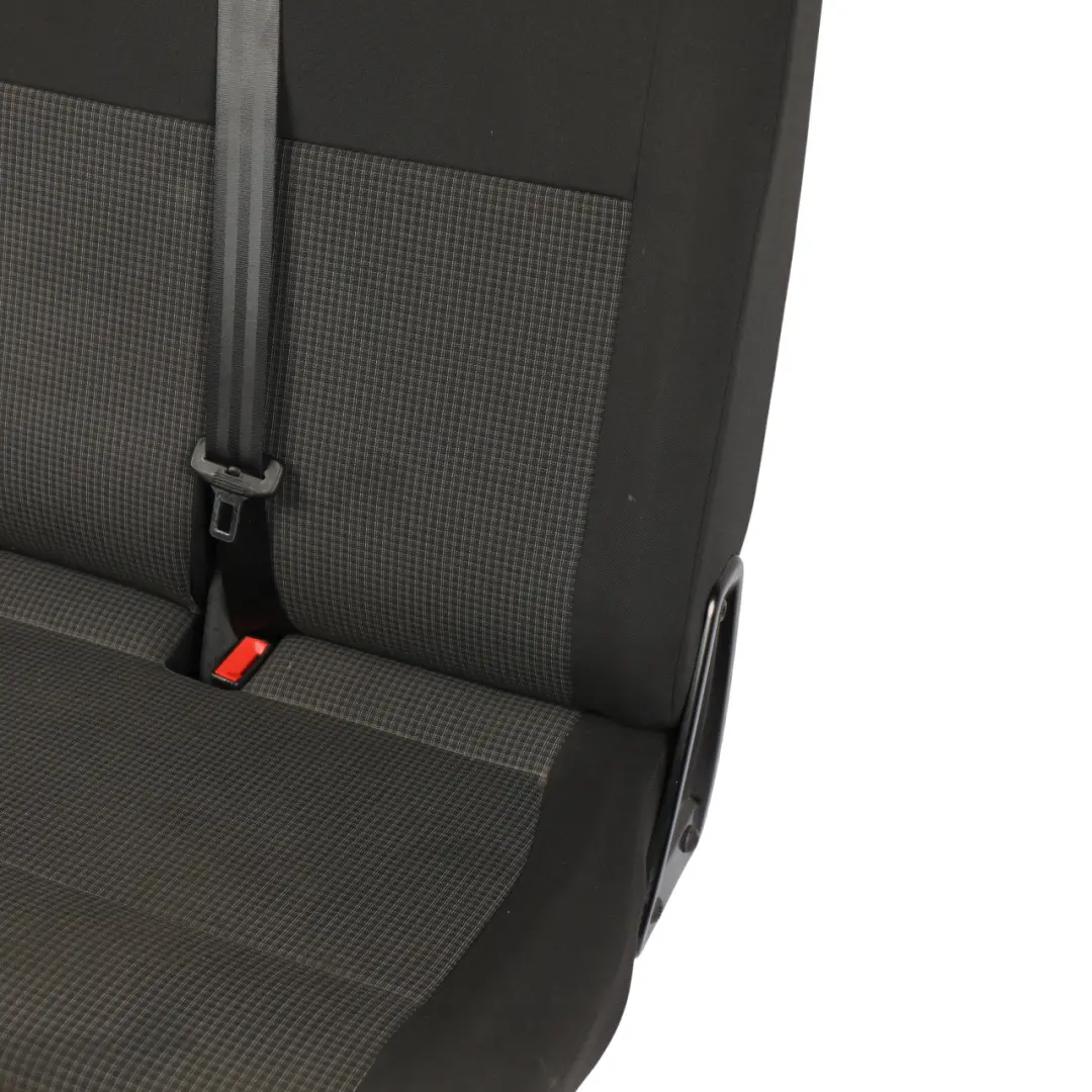 Front Double Seat Cloth Titan Black Left N/S to Volkswagen Transporter T6 with Part number 7LA881805Q Volkswagen Transporter T6 Front Double Seat Cloth Titan Black Left N/S - SKU RHD-7LA881805Q - Part number 7LA881805Q