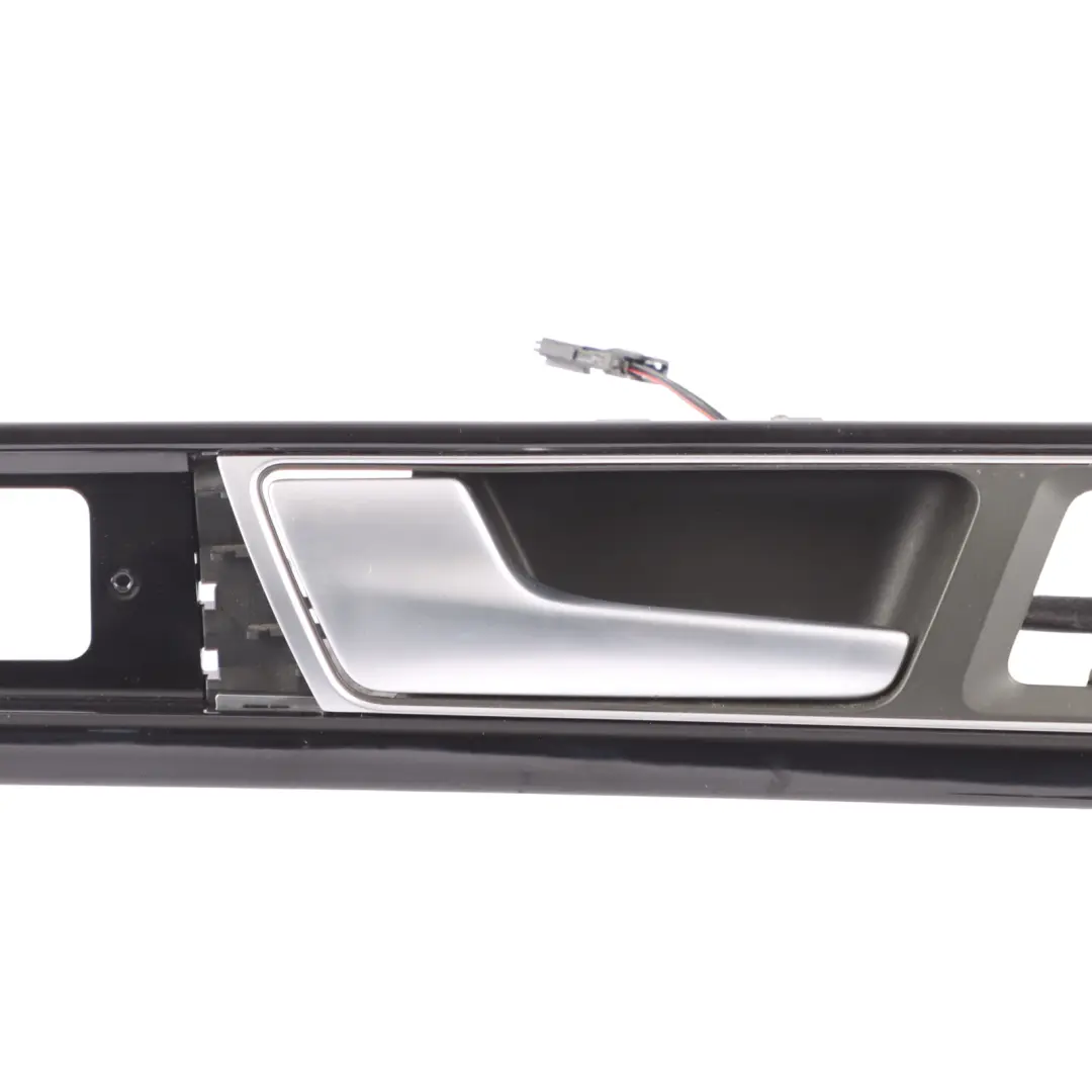 Volkswagen Touareg 7P Door Card Handle Lever N/S Panel Black Aluminium 7P6837113 - SKU RHD-7P6867409A - Part number 7P6867409A