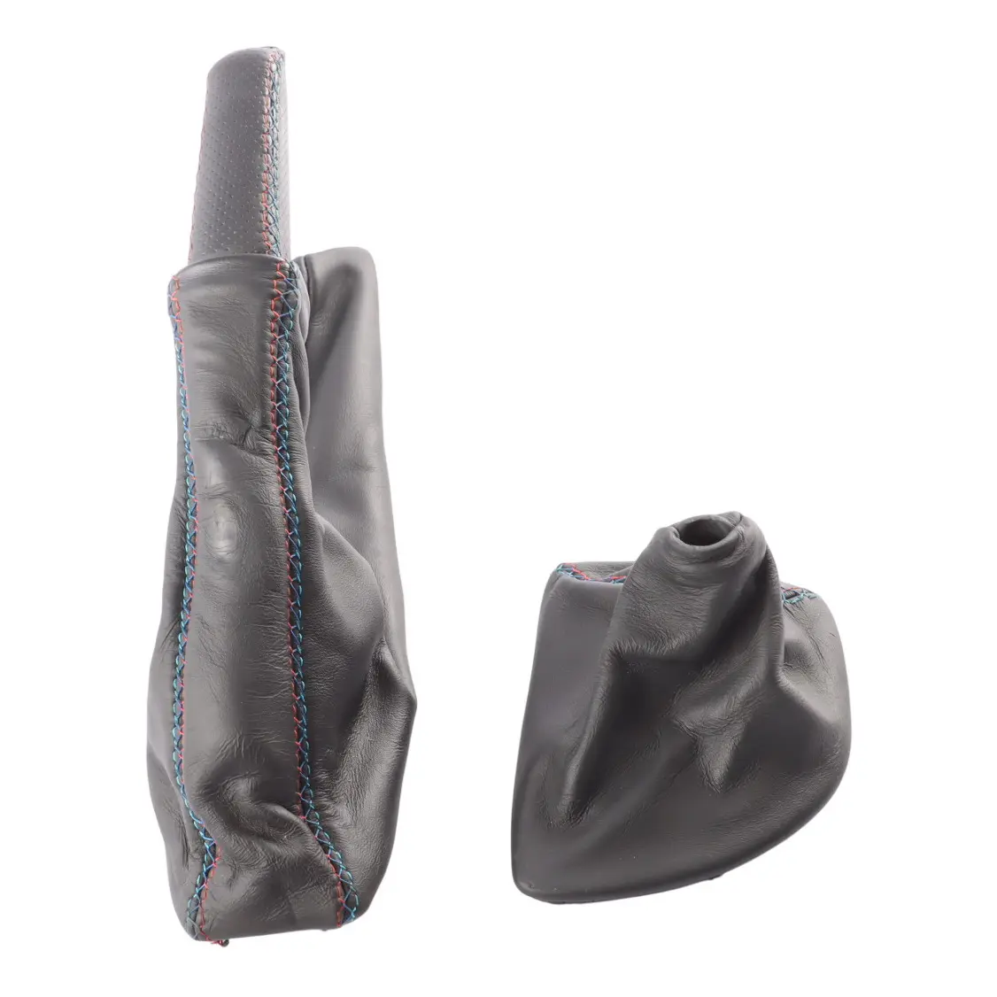 BMW E82 E87 E88 M Sport Gear Cover Trim Handbrake Lever Leather Set 8037305