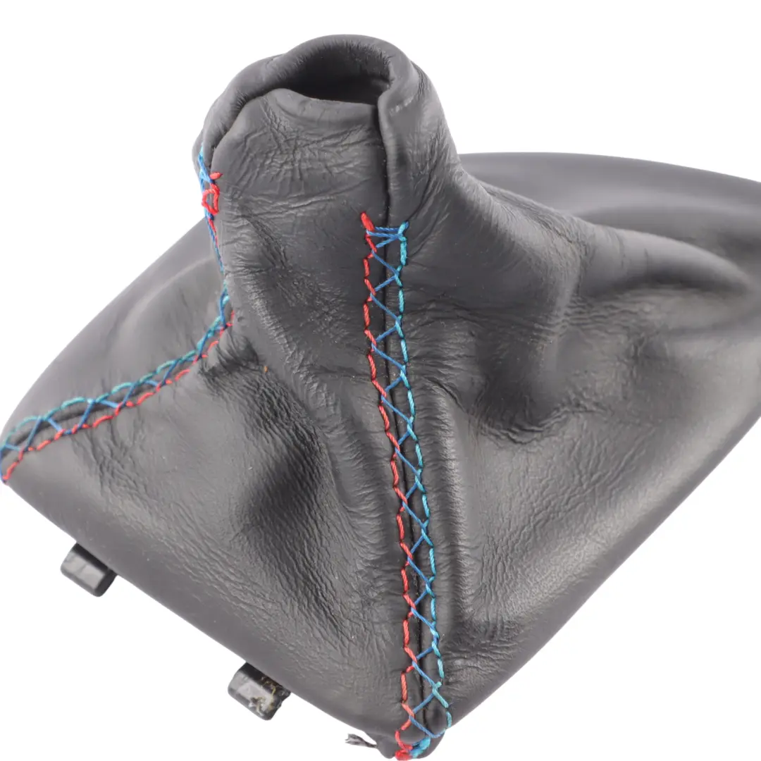 Trim Handbrake Lever Leather Set to BMW E82 E87 E88 M Sport Gear Cover with Part number 8037305 BMW E82 E87 E88 M Sport Gear Cover Trim Handbrake Lever Leather Set - SKU RHD-8037305-3 - Part number 8037305