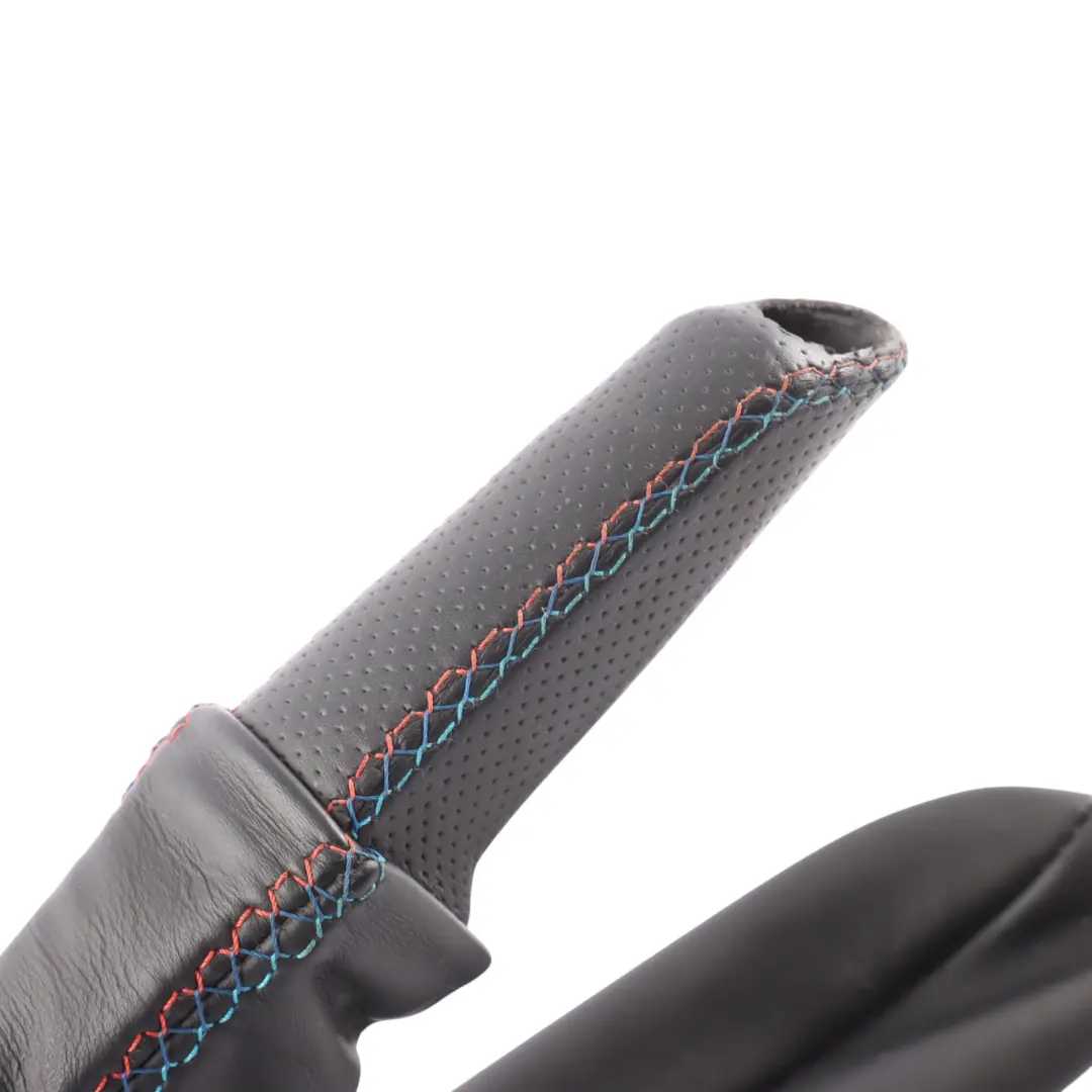 BMW E82 E87 E88 M Sport Gear Cover Trim Handbrake Lever Leather Set - SKU RHD-8037305-3 - Part number 8037305