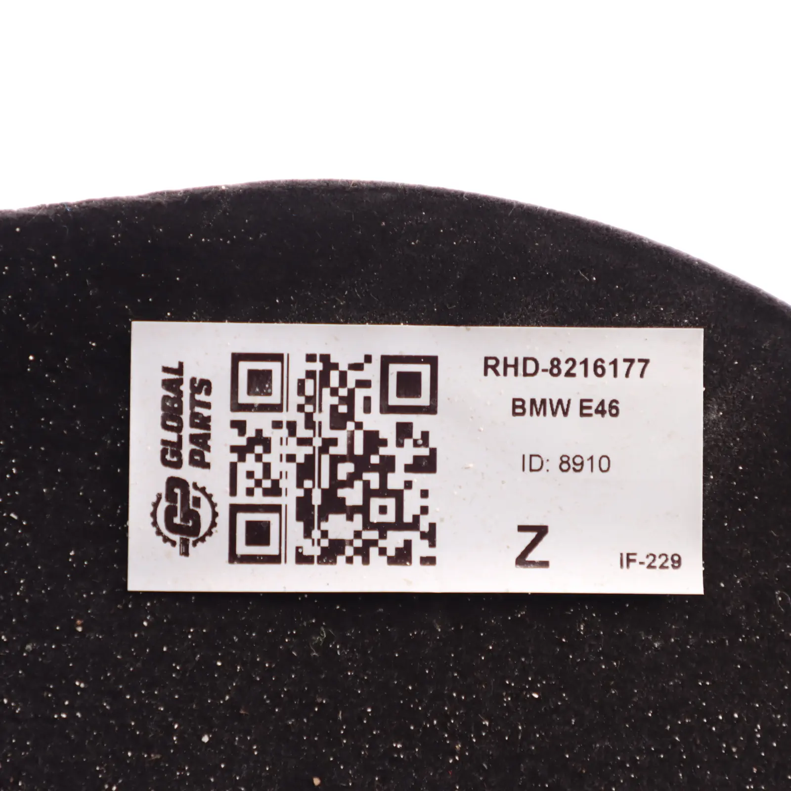 BMW E46 Glove Box Glovebox Lid Cover Black 8216177