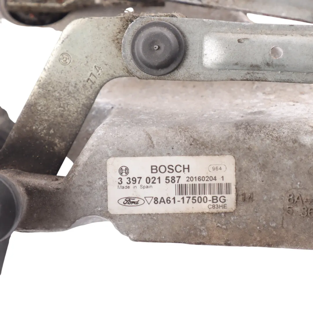 Ford Fiesta Mk7 Windscreen Wiper Front Wiper Motor Linkage System - SKU RHD-8A61-17500-BG - Part number 8A61-17500-BG