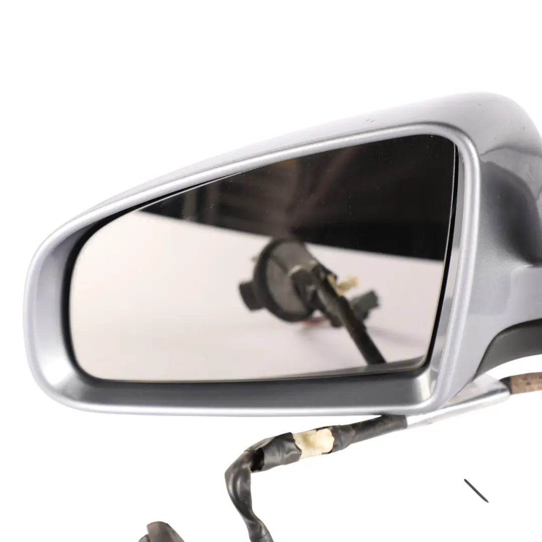 Audi A3 8P Outside Door Wing Mirror Left N/S Akoya Silver - Y7H 8E2858531AA - SKU RHD-8E0857507B-ASI - Part number 8E0857507B