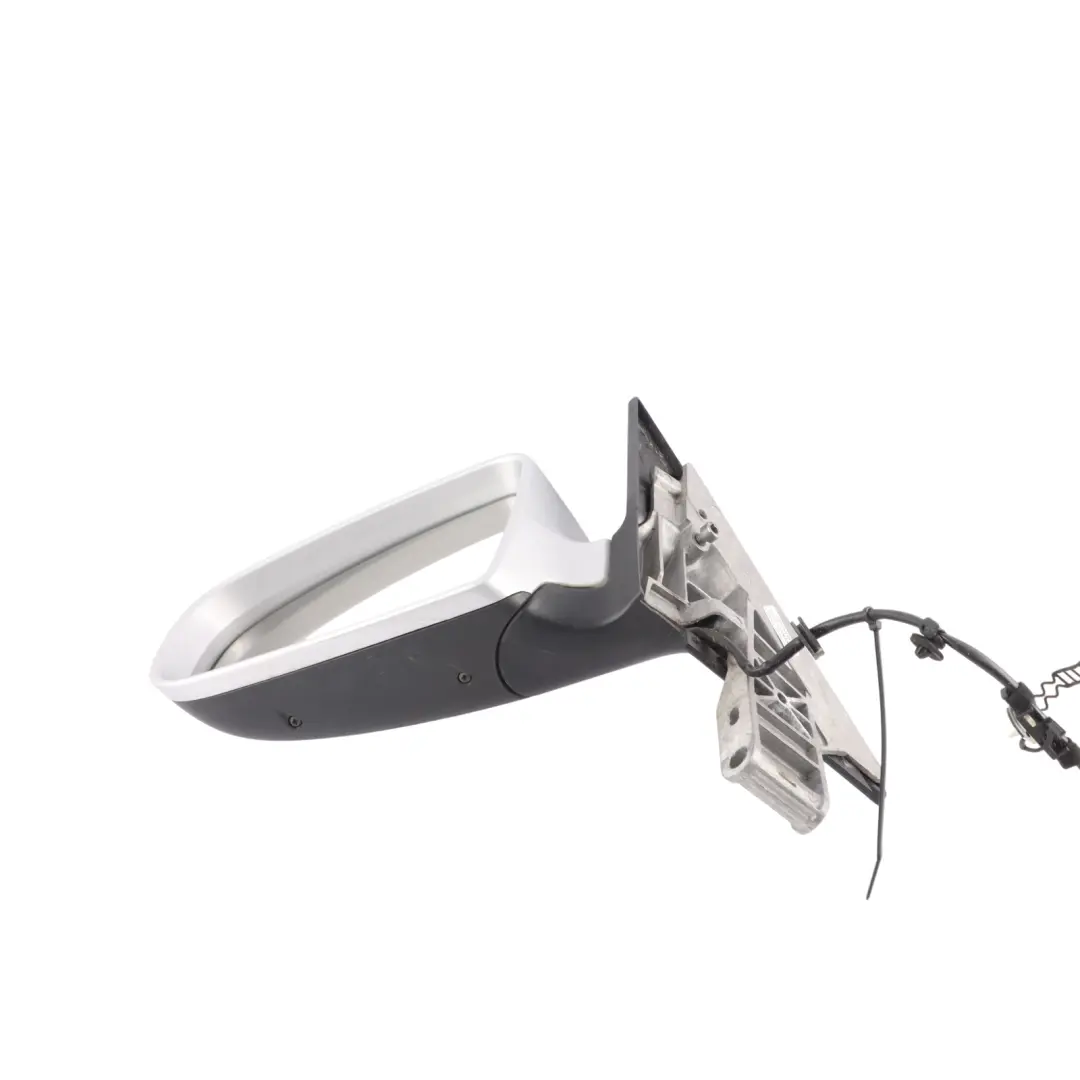 Audi A4 B7 Door Wing Mirror Outside Left N/S Light Silver Metallic - Y7W - SKU RHD-8H2858531E-LS - Part number 8H2858531E