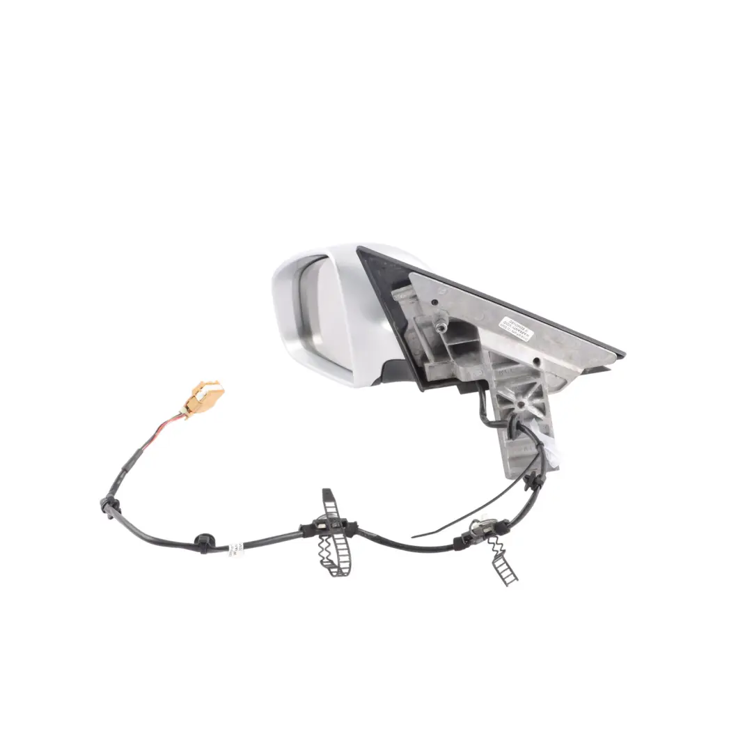 Door Wing Mirror Outside Left N/S Light Silver Metallic - Y7W to Audi A4 B7 with Part number 8H2858531E Audi A4 B7 Door Wing Mirror Outside Left N/S Light Silver Metallic - Y7W - SKU RHD-8H2858531E-LS - Part number 8H2858531E