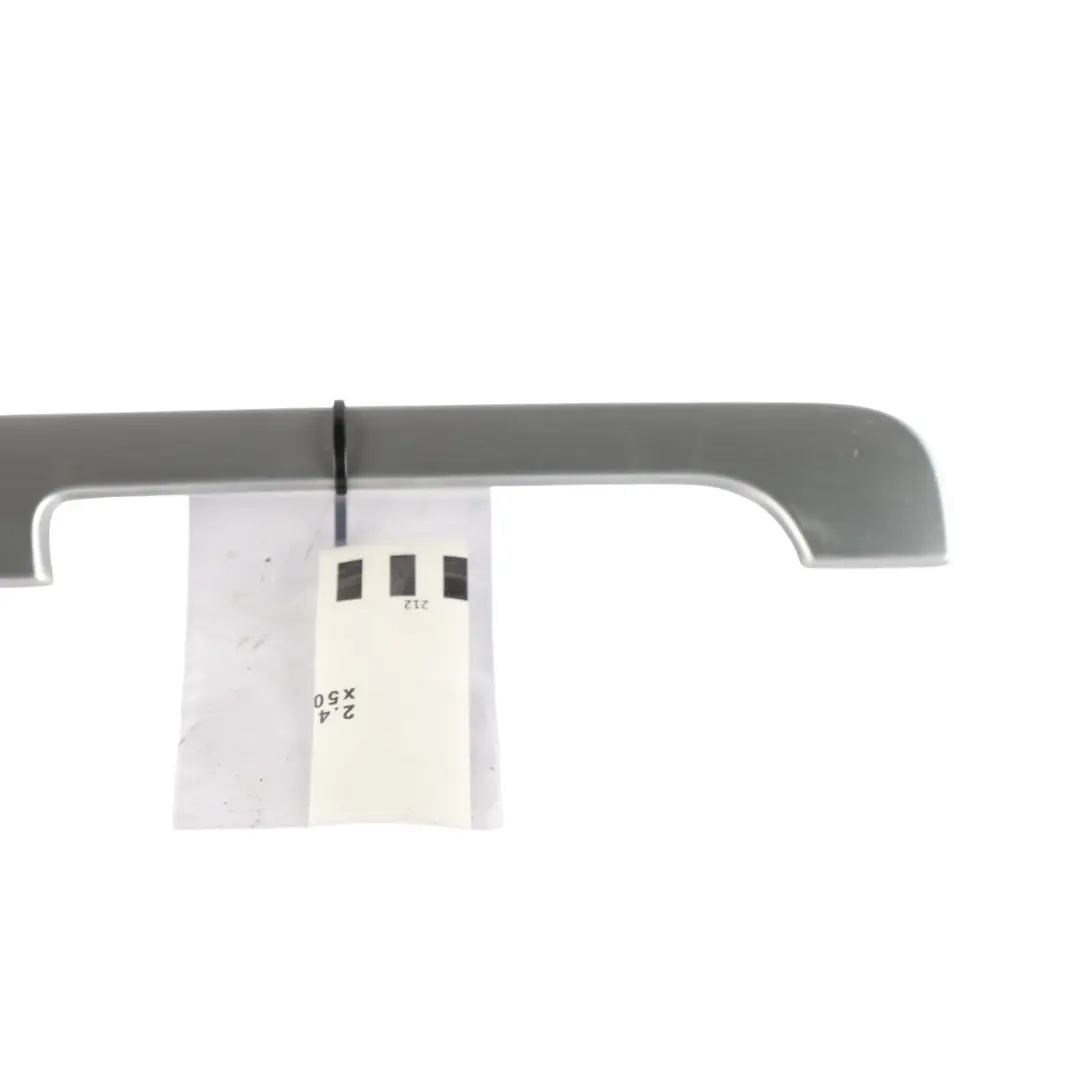 Audi TT 8J Glove Box Trim Strip Cover Brushed Aluminium - SKU RHD-8J2857185C - Part number 8J2857185C