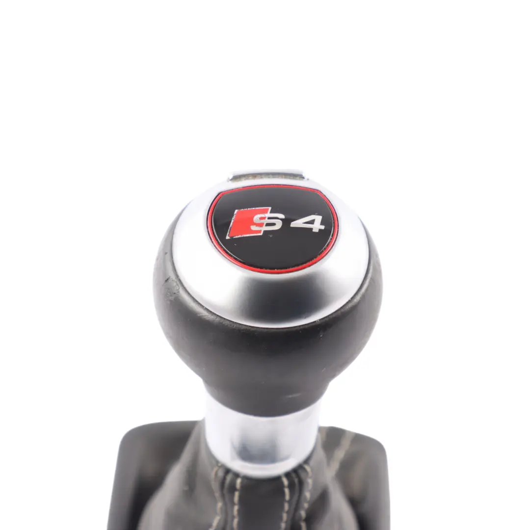 Audi S4 B8 Automatic Gearbox Selector Lever Gear Knob Leather - SKU RHD-8K2713139T - Part number 8K2713139T