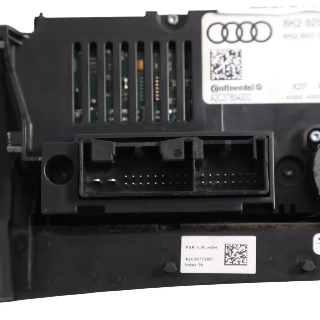 A/C Air Condition Heater Climate Control Switch Panel to Audi Q5 8R with Part number 8K2820043AJ Audi Q5 8R A/C Air Condition Heater Climate Control Switch Panel - SKU RHD-8K2820043AJ-1 - Part number 8K2820043AJ
