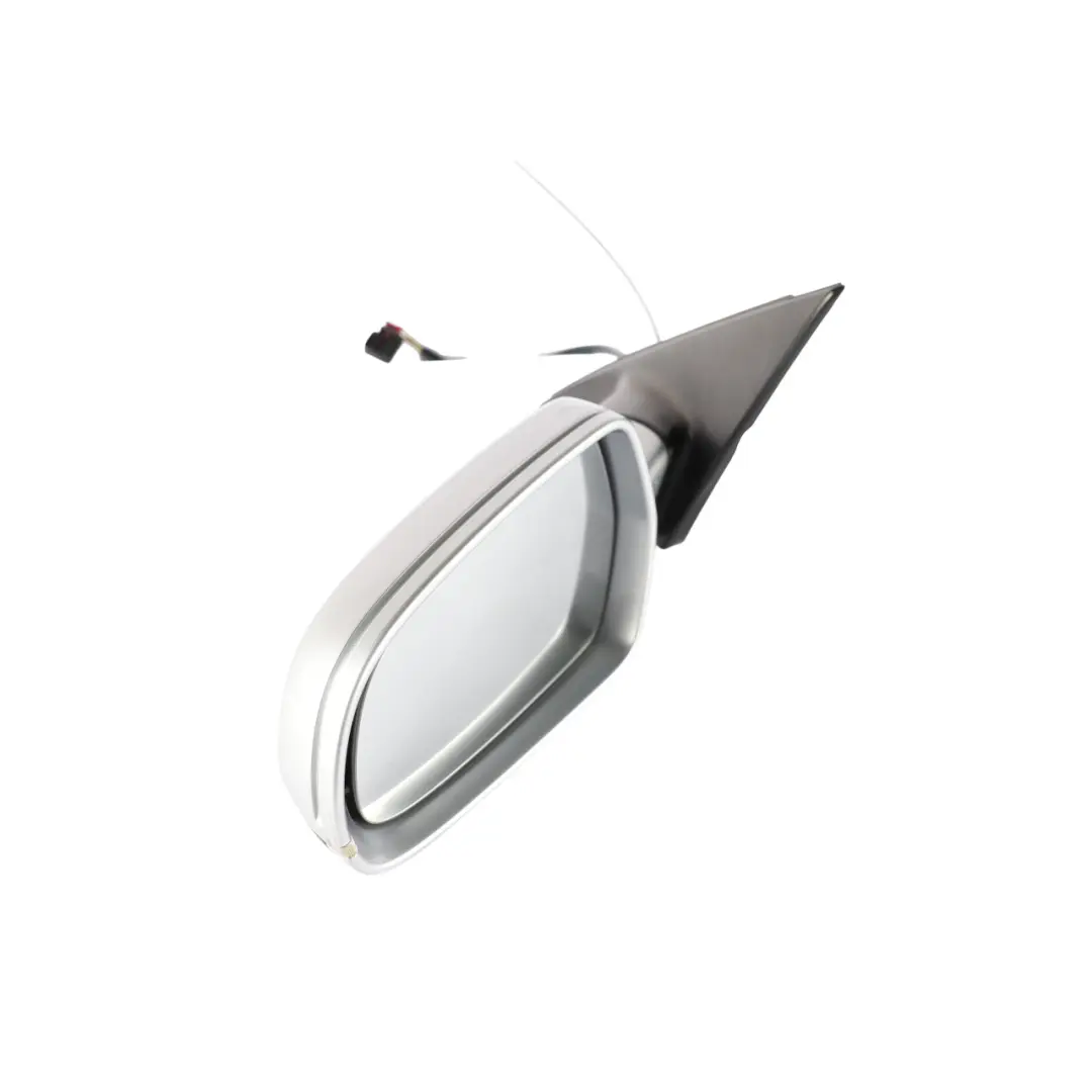 Audi A4 B8 Door Left N/S Mirror Wing Electric Foil Silver - Z7G - SKU RHD-8K2857409AF-FSI - Part number 8K2857409AF