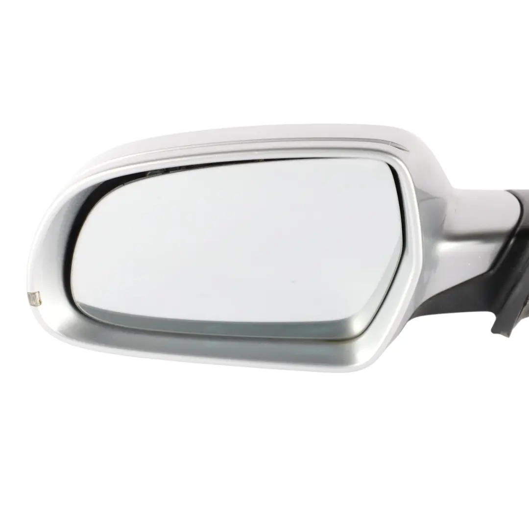 Audi A4 B8 Door Left N/S Mirror Wing Electric Foil Silver - Z7G - SKU RHD-8K2857409AF-FSI - Part number 8K2857409AF