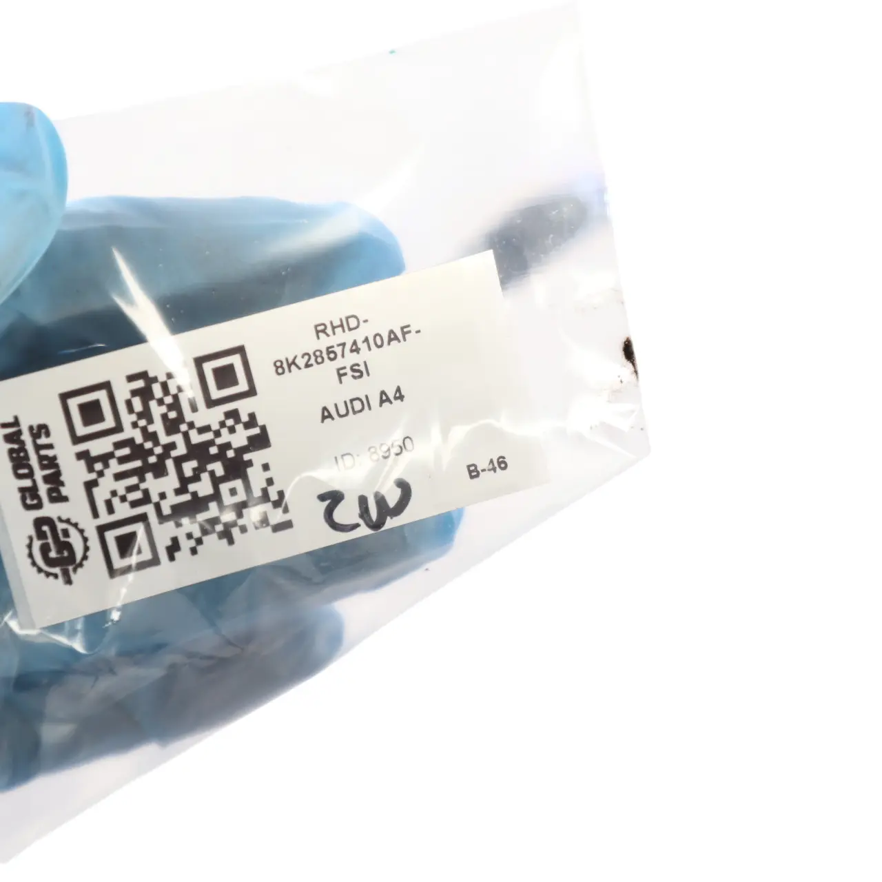 Audi A4 B8 Door Right O/S Mirror Wing Electric Foil Silver - Z7G 8K2857410AF