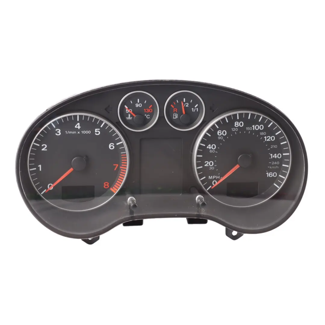 Instrument Cluster Speedometer Speedo Clock Petrol Manual to Audi A3 8P with Part number 8P0920951HX Audi A3 8P Instrument Cluster Speedometer Speedo Clock Petrol Manual - SKU RHD-8P0920951HX - Part number 8P0920951HX