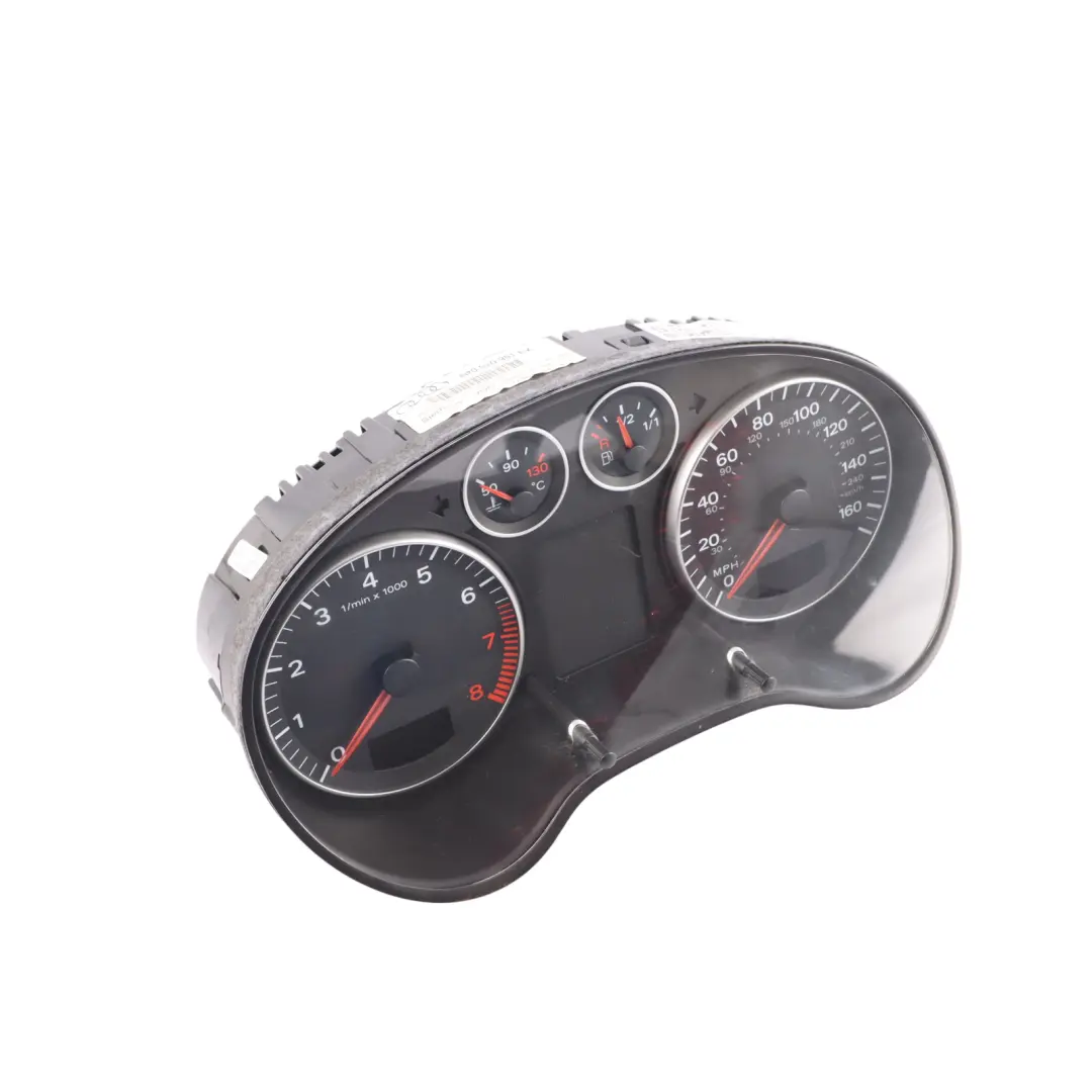 Audi A3 8P Instrument Cluster Speedometer Speedo Clock Petrol Manual - SKU RHD-8P0920951HX - Part number 8P0920951HX