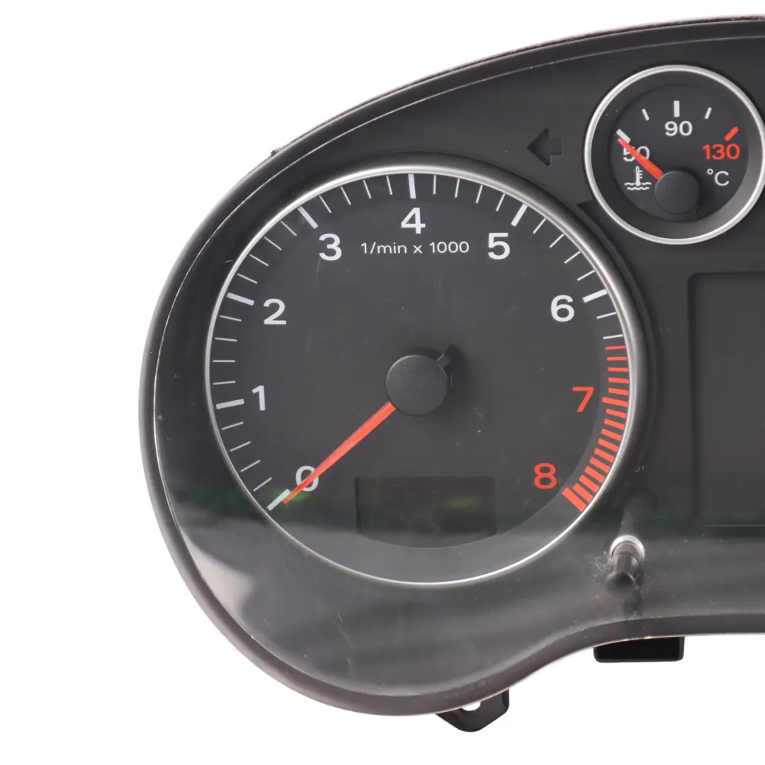Audi A3 8P Instrument Cluster Speedometer Speedo Clock Petrol Manual - SKU RHD-8P0920951HX - Part number 8P0920951HX