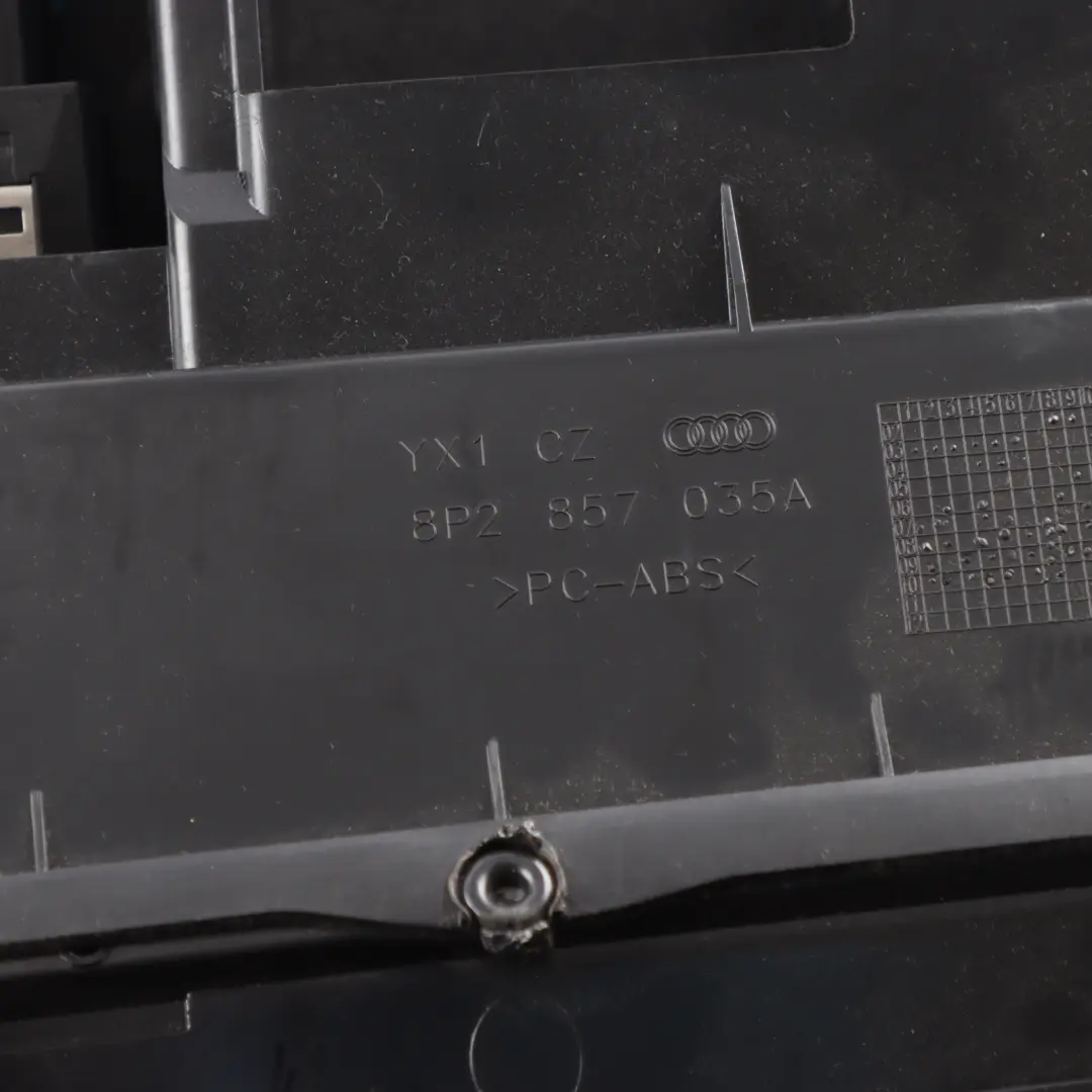 Audi A3 S3 RS3 8P Glove Box Storage Compartment Assembly - SKU RHD-8P2857035A - Part number 8P2857035A