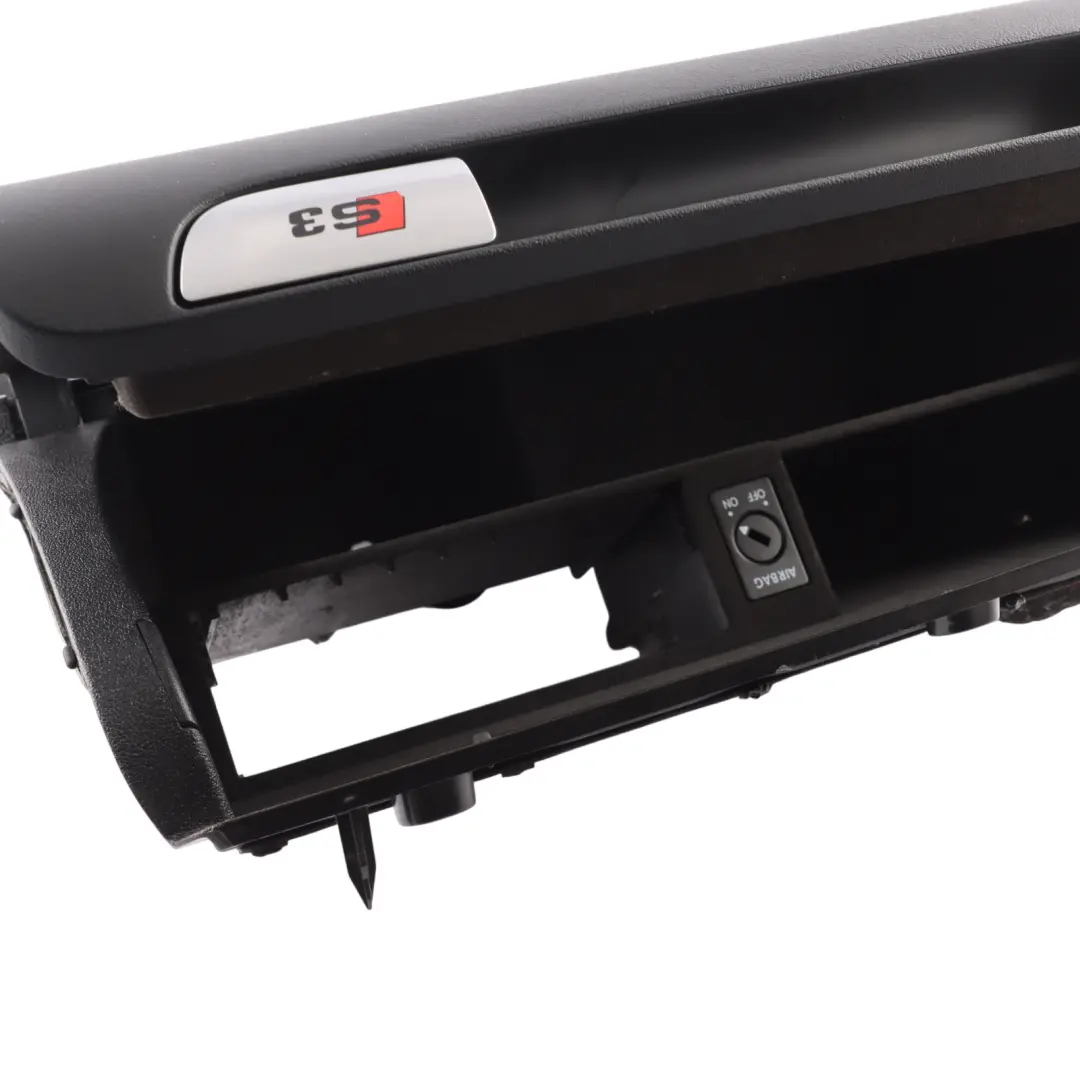Glove Box Storage Compartment Assembly to Audi A3 S3 RS3 8P with Part number 8P2857035A Audi A3 S3 RS3 8P Glove Box Storage Compartment Assembly - SKU RHD-8P2857035A - Part number 8P2857035A