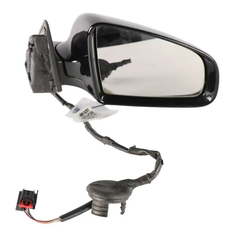 Side View Wing Mirror Right O/S Brilliant Black - Y9B to Audi A3 8P with Part number 8P2858532G Audi A3 8P Side View Wing Mirror Right O/S Brilliant Black - Y9B - SKU RHD-8P2858532G-BBL - Part number 8P2858532G