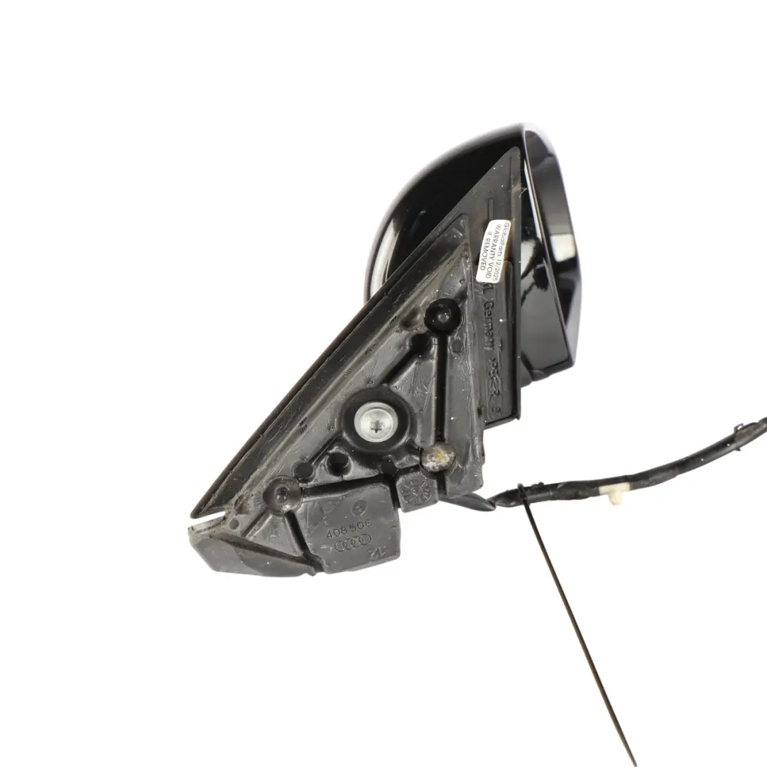 Audi A3 8P Side View Wing Mirror Right O/S Brilliant Black - Y9B - SKU RHD-8P2858532G-BBL - Part number 8P2858532G