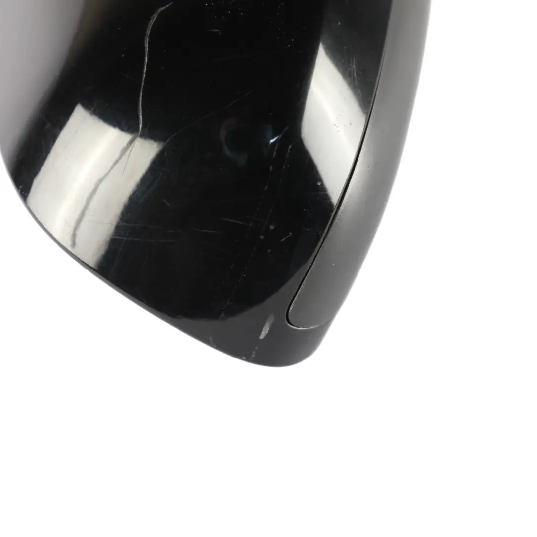Audi A3 8P Side View Wing Mirror Right O/S Brilliant Black - Y9B - SKU RHD-8P2858532G-BBL - Part number 8P2858532G