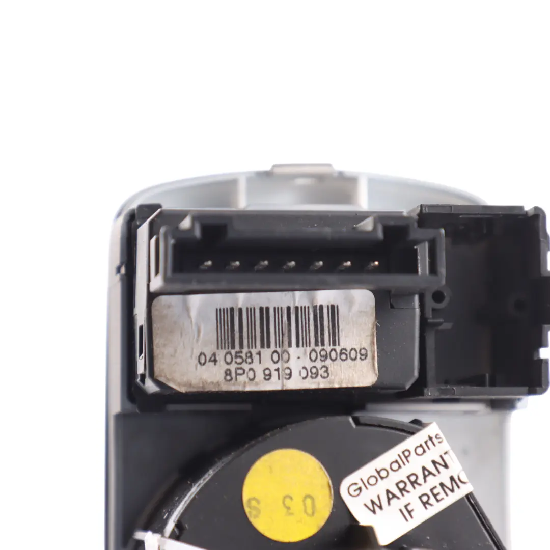 Audi TT 8J A3 8P Headlight Switch Control Panel Fog Light Unit - SKU RHD-8P2941531BA - Part number 8P2941531BA