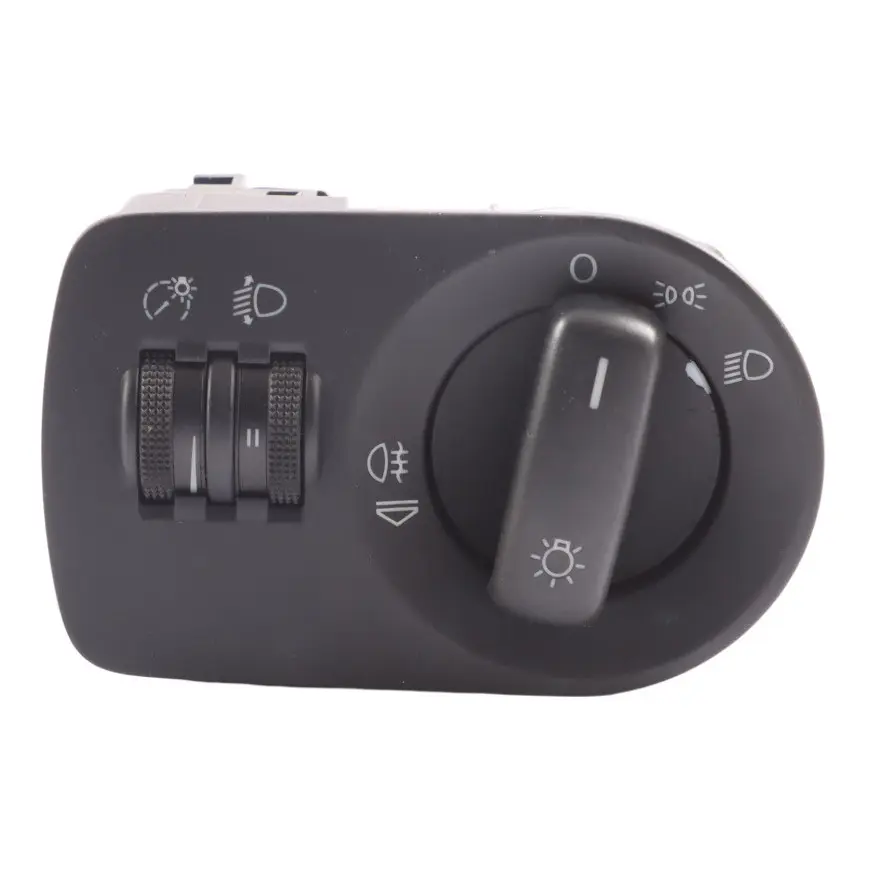 Audi A3 8P Headlight Switch Light Control Panel Module Knob - SKU RHD-8P2941531J - Part number 8P2941531J