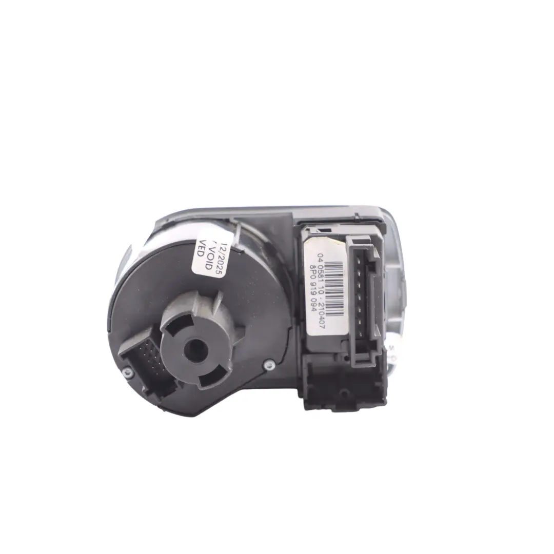 Audi A3 8P Headlight Switch Light Control Panel Module Knob - SKU RHD-8P2941531J - Part number 8P2941531J