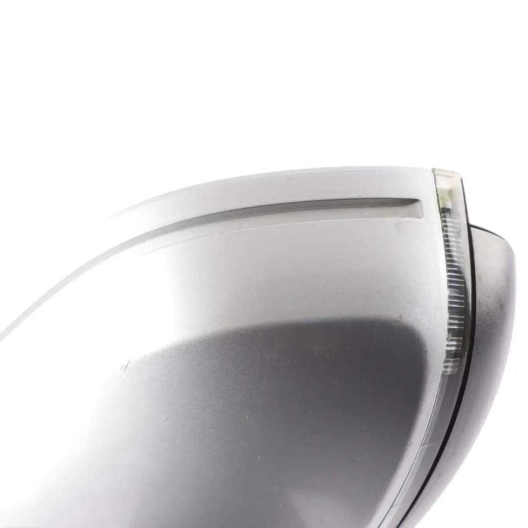 Audi A5 8T Door Wing Mirror Electric Left N/S Ice Silver - X7W - SKU RHD-8T2857409AF-ICS - Part number 8T2857409AF
