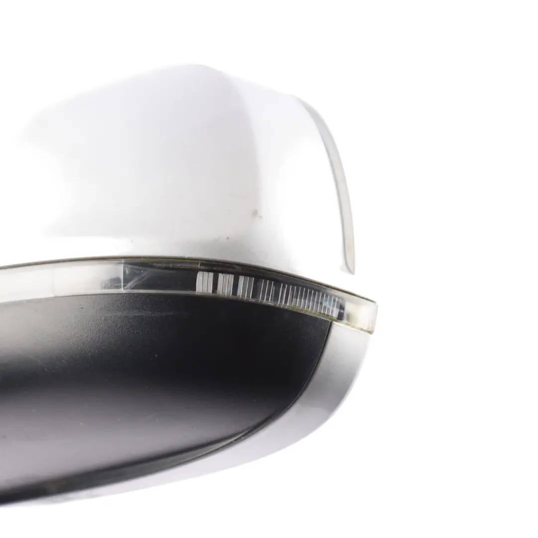 Audi A5 8T Door Wing Mirror Electric Left N/S Ice Silver - X7W - SKU RHD-8T2857409AF-ICS - Part number 8T2857409AF