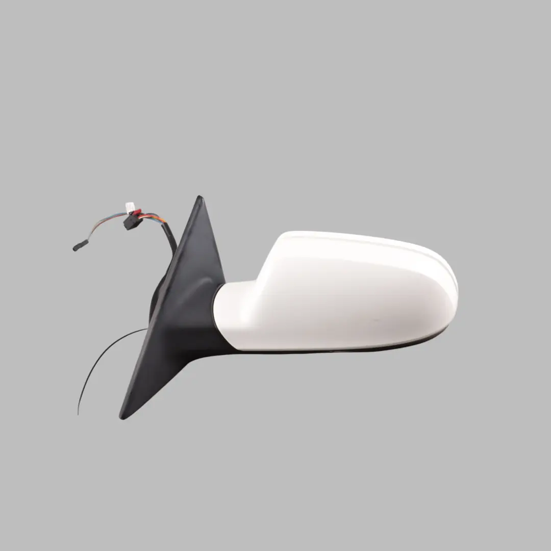 Audi A5 8T Wing Mirror Electric Left N/S Ibis White - Y9C - SKU RHD-8T2857409AH-IWH - Part number 8T2857409AH