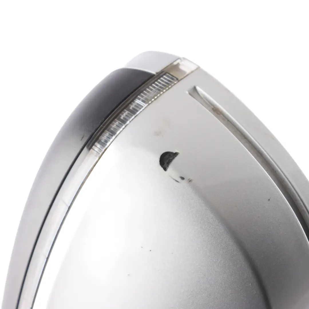 Audi A5 8T Front Wing Mirror Door Right O/S Ice Silver - X7W - SKU RHD-8T2857410AF-ICS - Part number 8T2857410AF